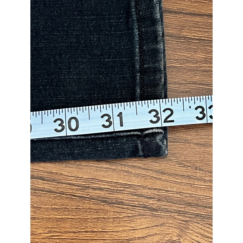 Democracy "Ab" Tech Straight Leg Jeans Dark Wash Denim Womens 16 - Picture 15 of 16